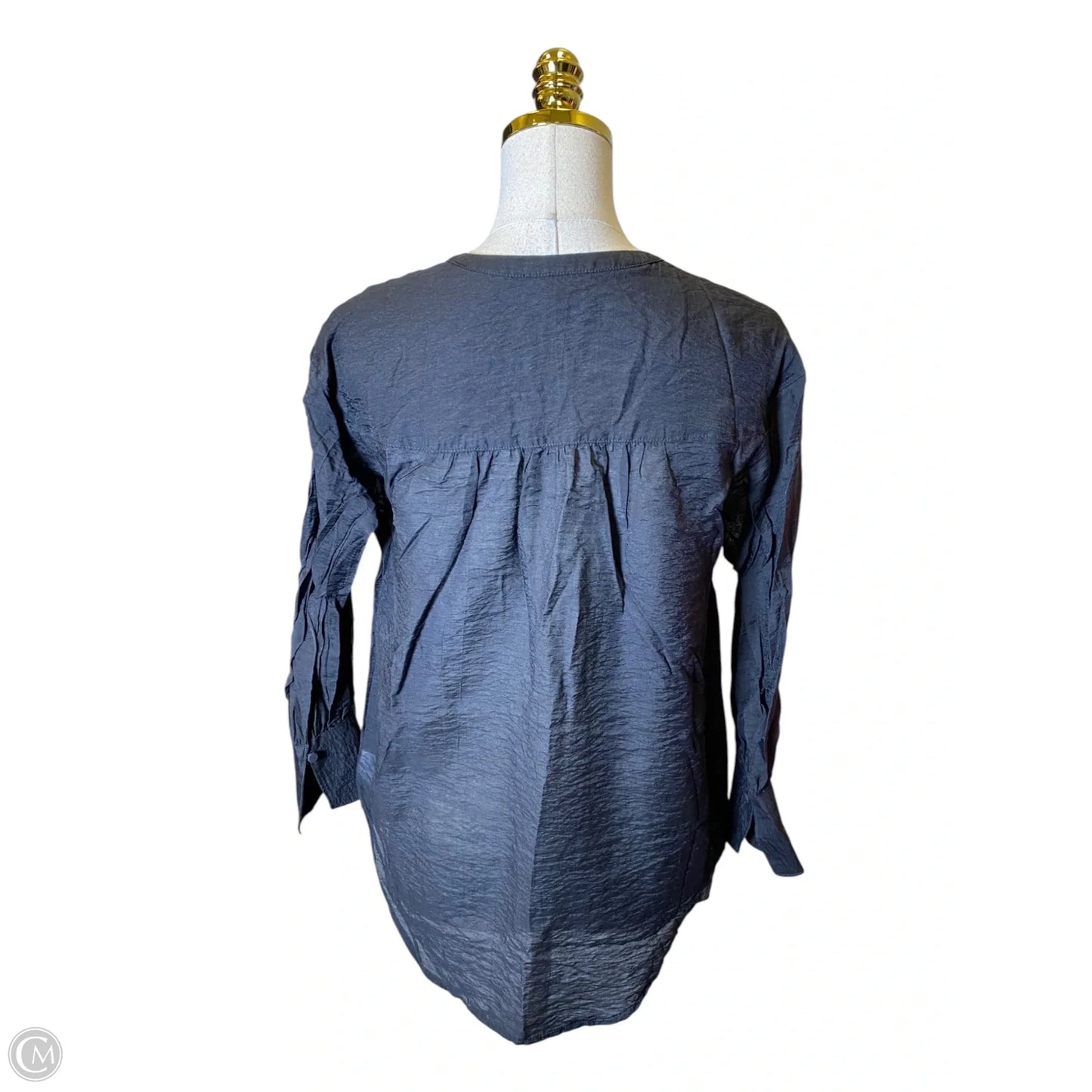 Top Long Sleeve By Express In Black, Size: Xs