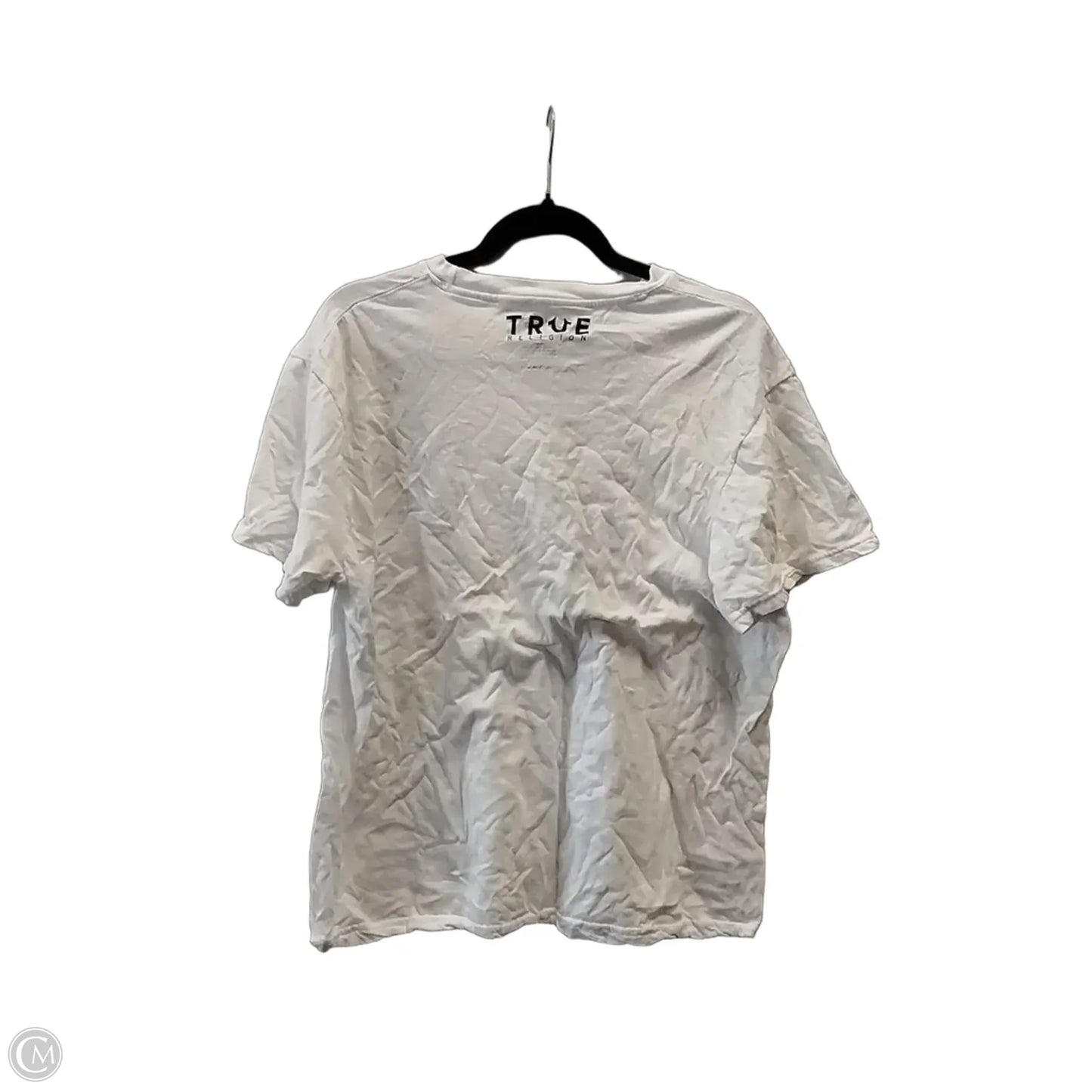 Top Short Sleeve By True Religion In White, Size: L