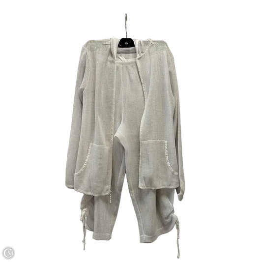 Swimsuit 2pc By Clothes Mentor In White, Size: S