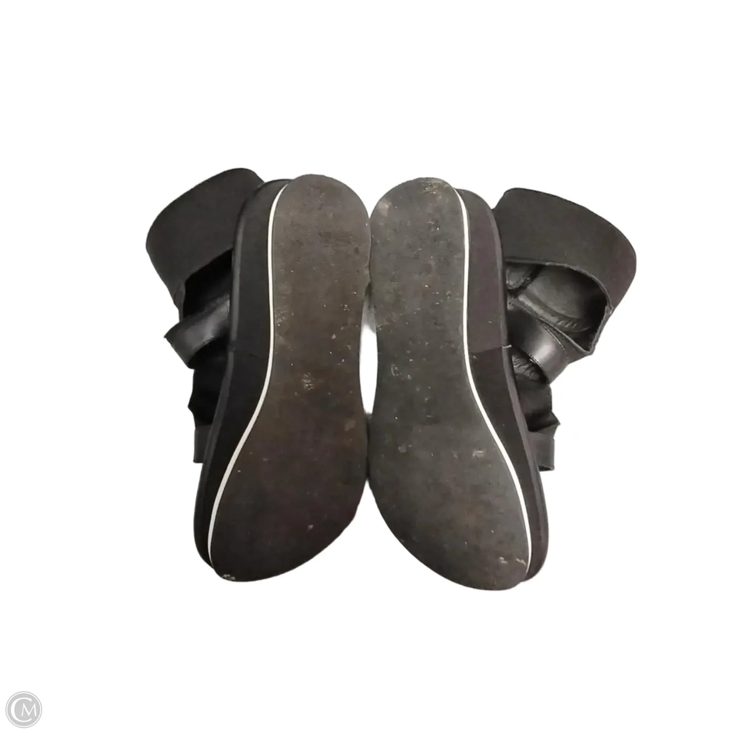 Sandals Heels Block By Max Studio In Black, Size: 8