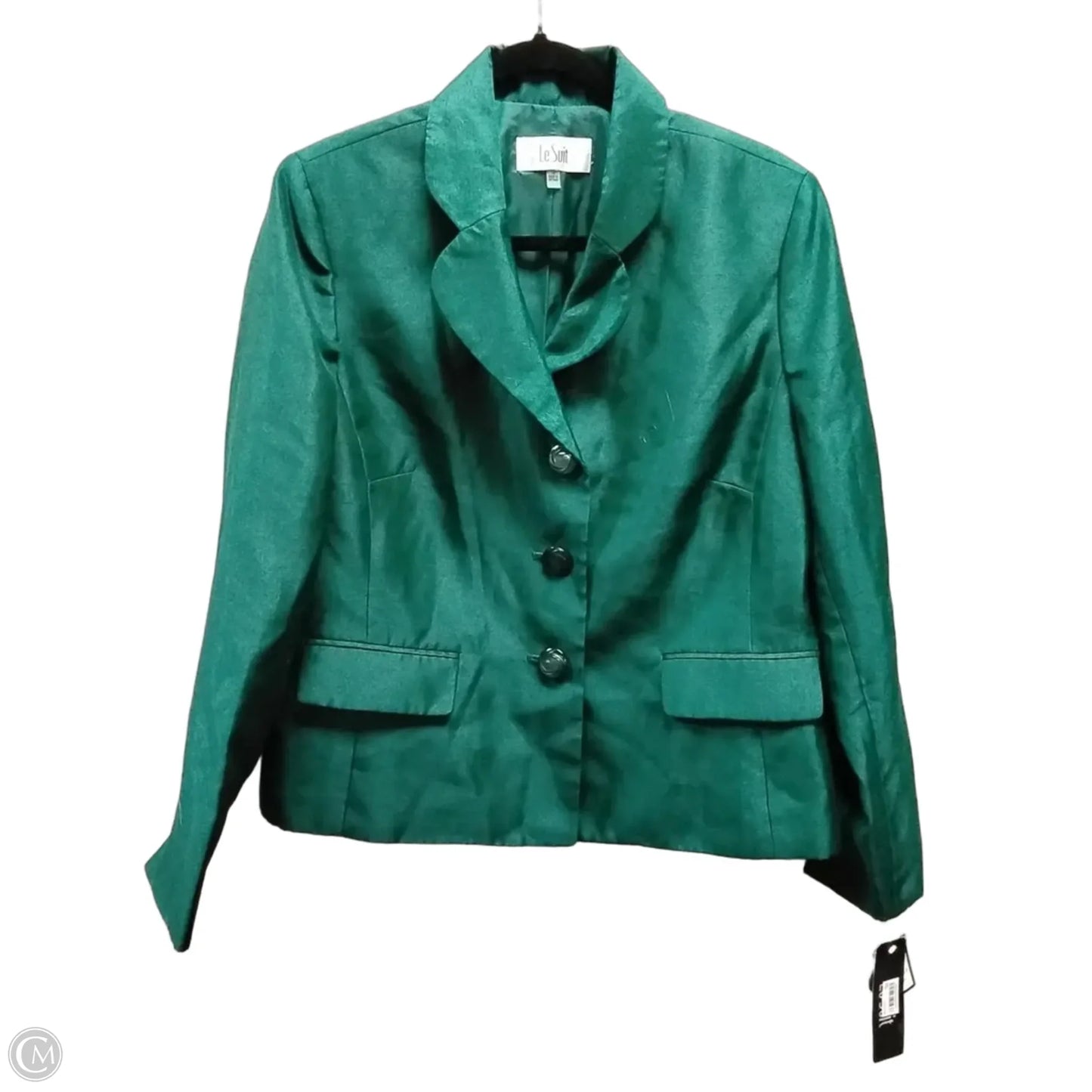 Blazer By Le Suit In Green, Size: 14