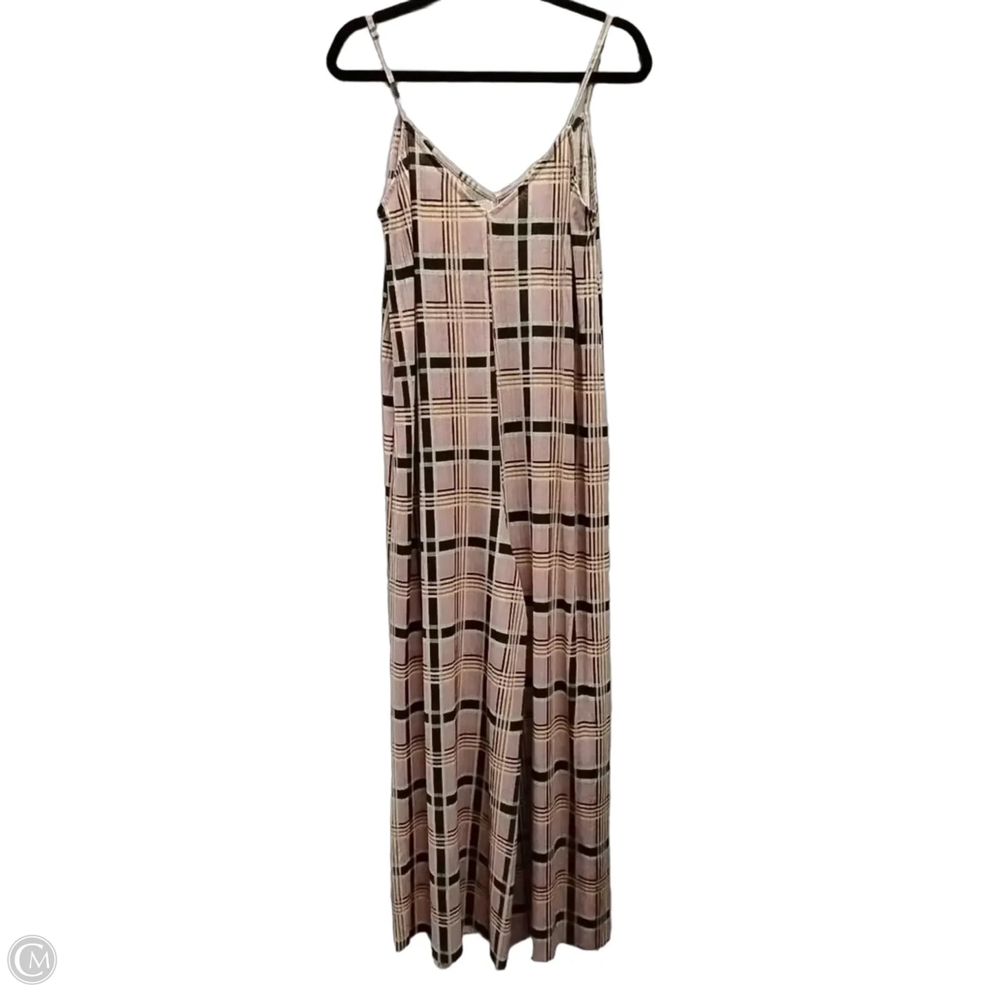 Romper By Easel In Plaid Pattern, Size: M