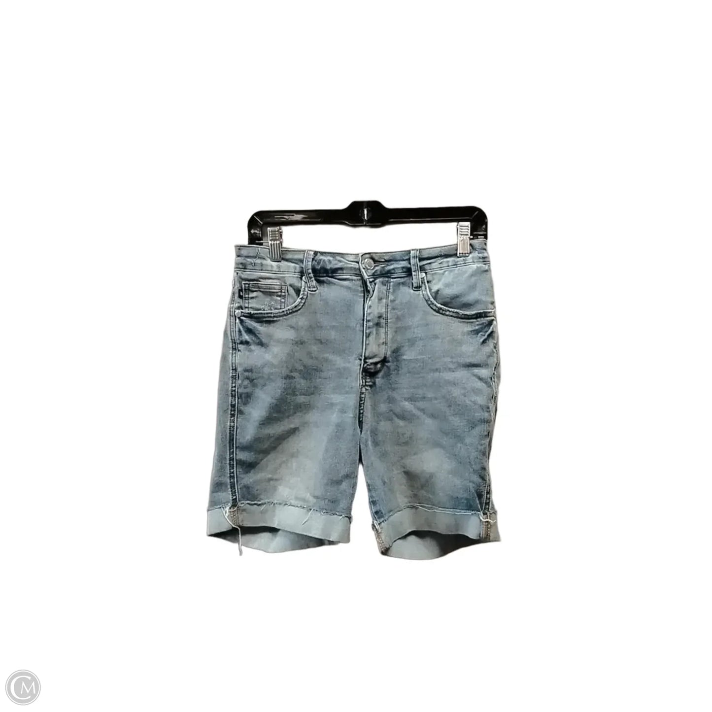 Shorts By Judy Blue In Blue Denim, Size: L