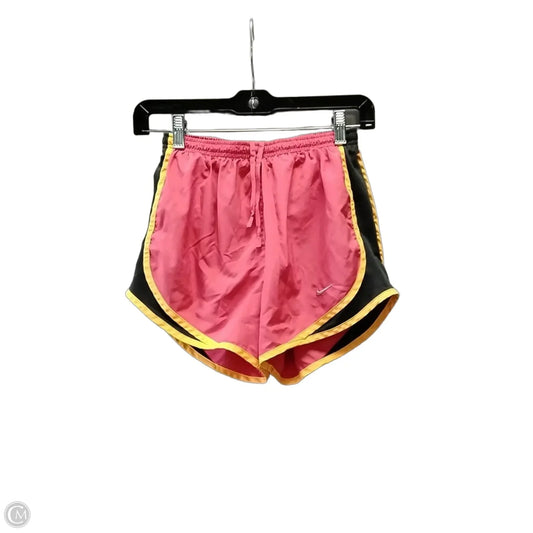 Athletic Shorts By Nike In Orange, Size: Xs
