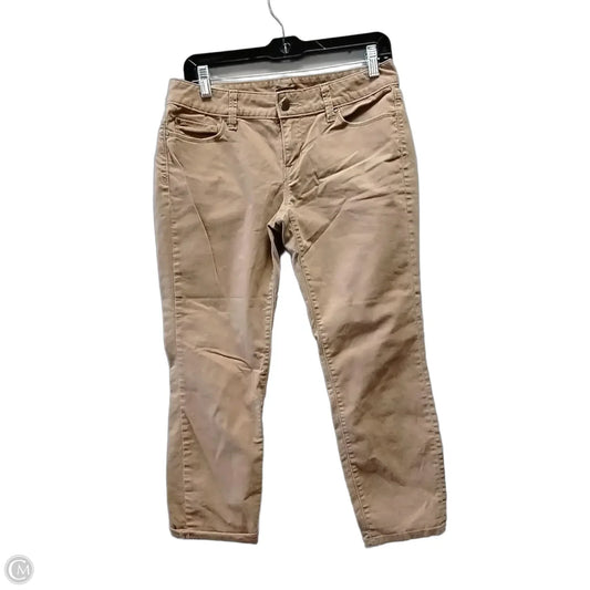 Pants Cropped By Ann Taylor In Brown, Size: 4