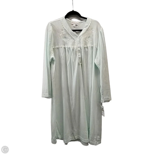 Top Long Sleeve By Clothes Mentor In Green, Size: 3x