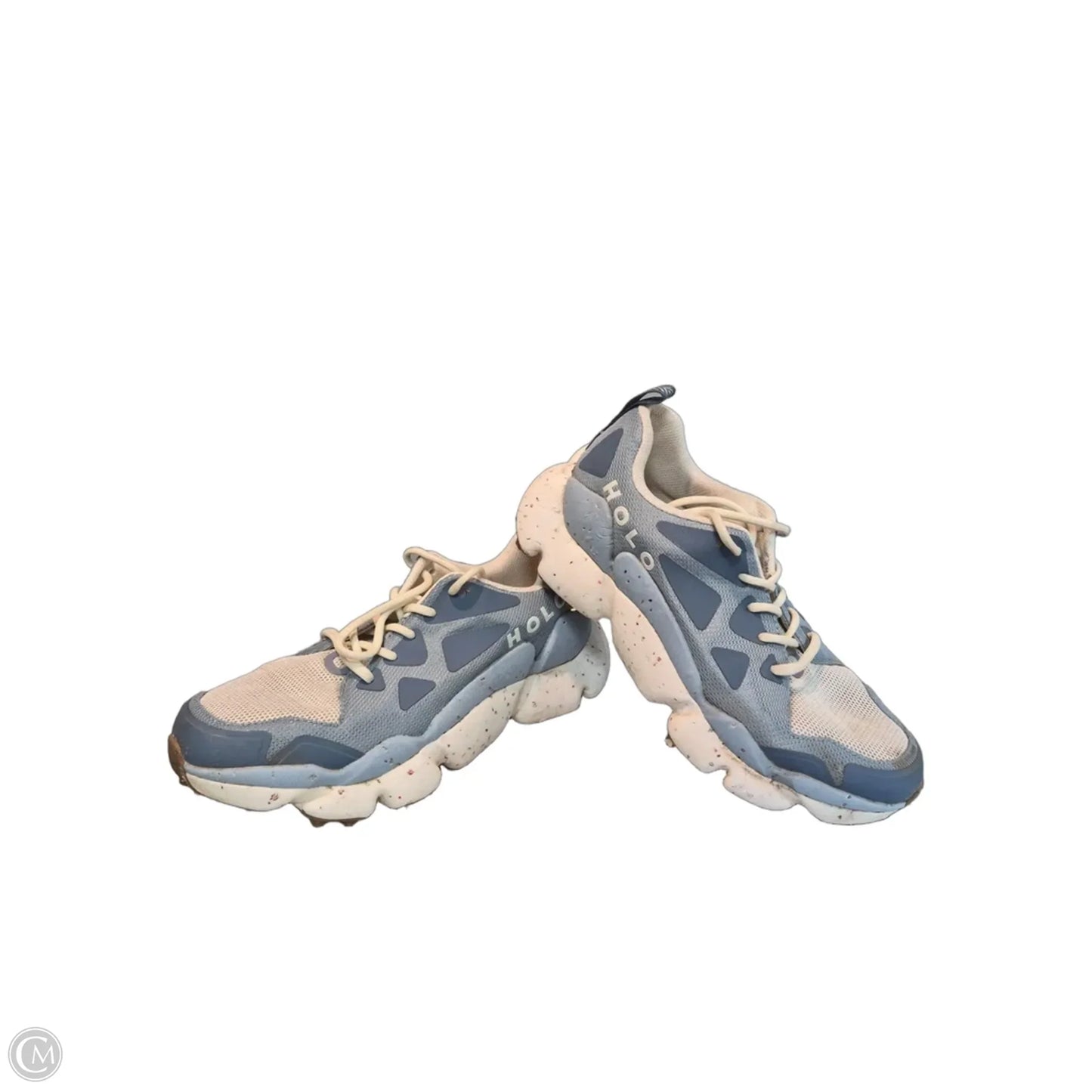 Shoes Athletic By Clothes Mentor In Blue & White, Size: 10