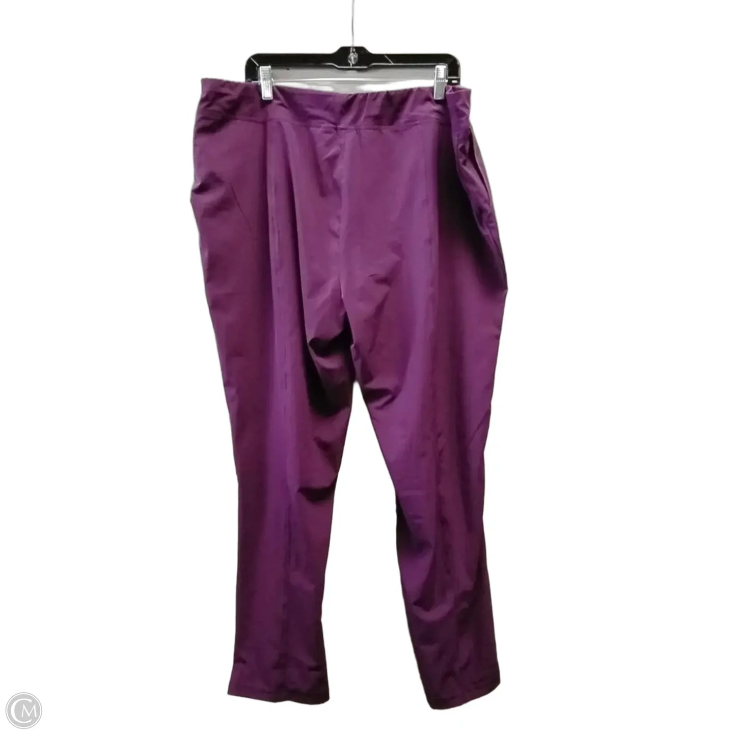 Pants Cropped By Chicos In Purple, Size: 18