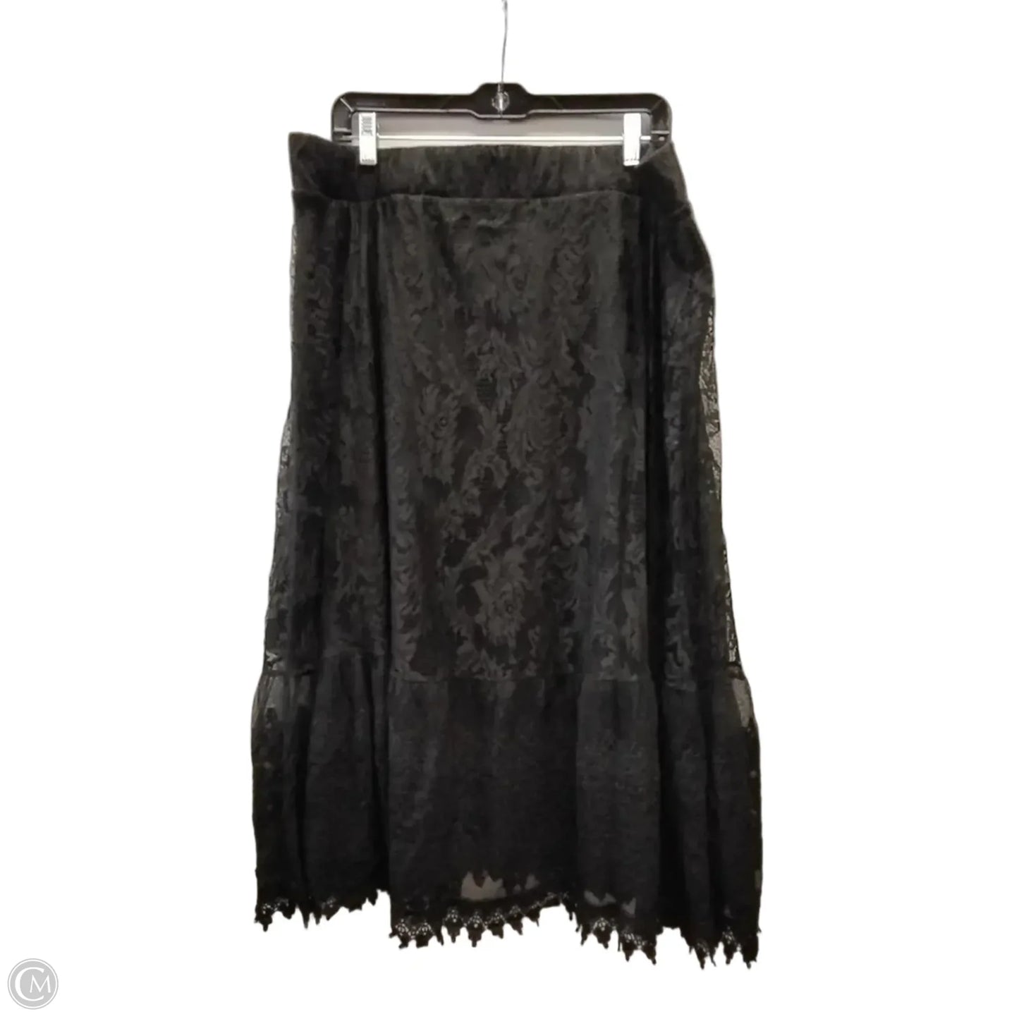 Skirt Maxi By Torrid In Black, Size: 2x