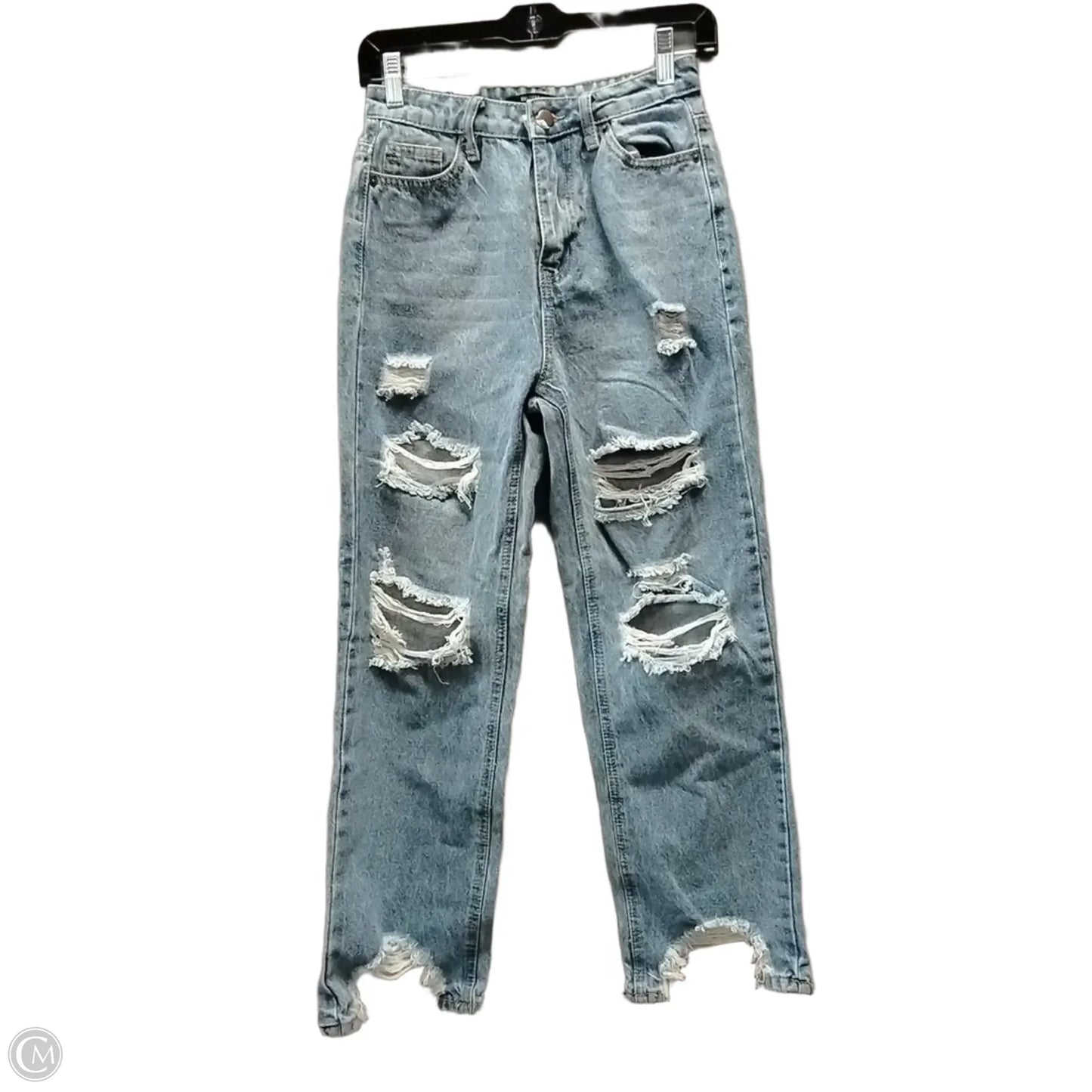Jeans Straight Leg By American Bazi In Blue, Size: 0