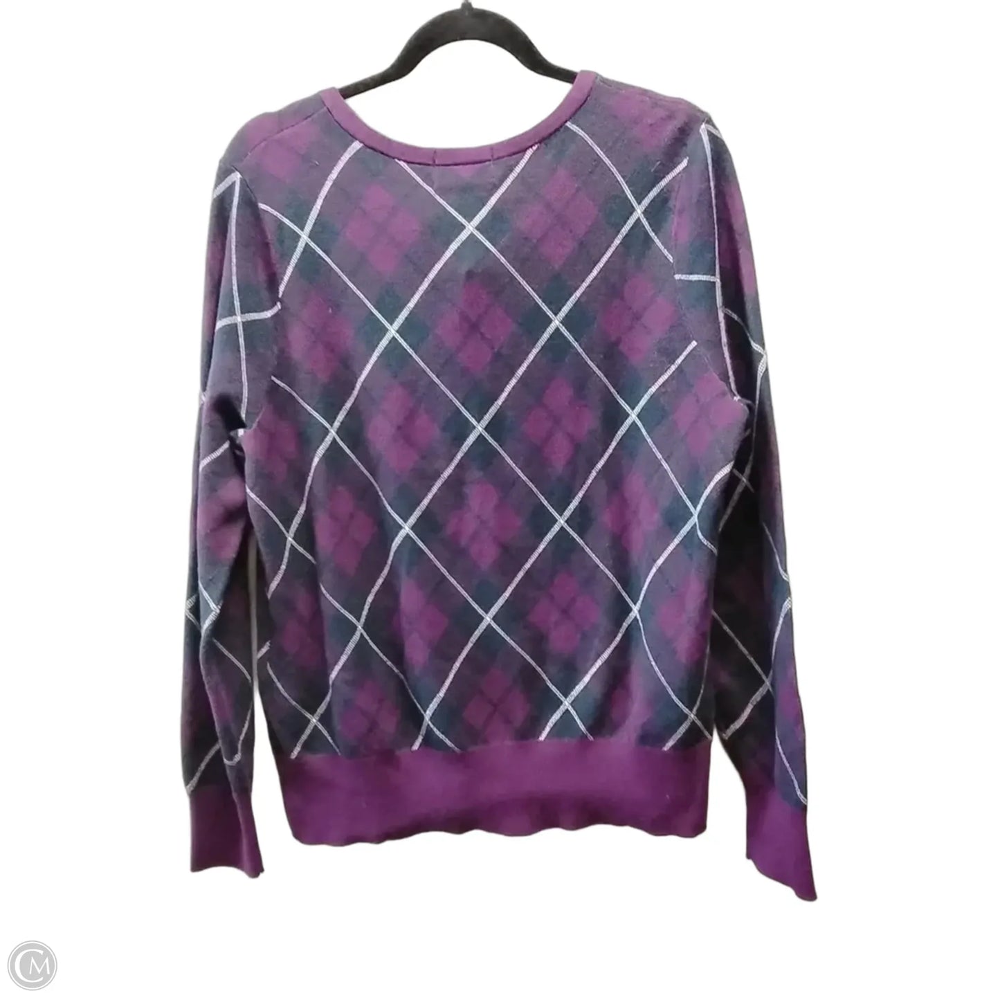 Sweater By Lands End In Purple, Size: Lp