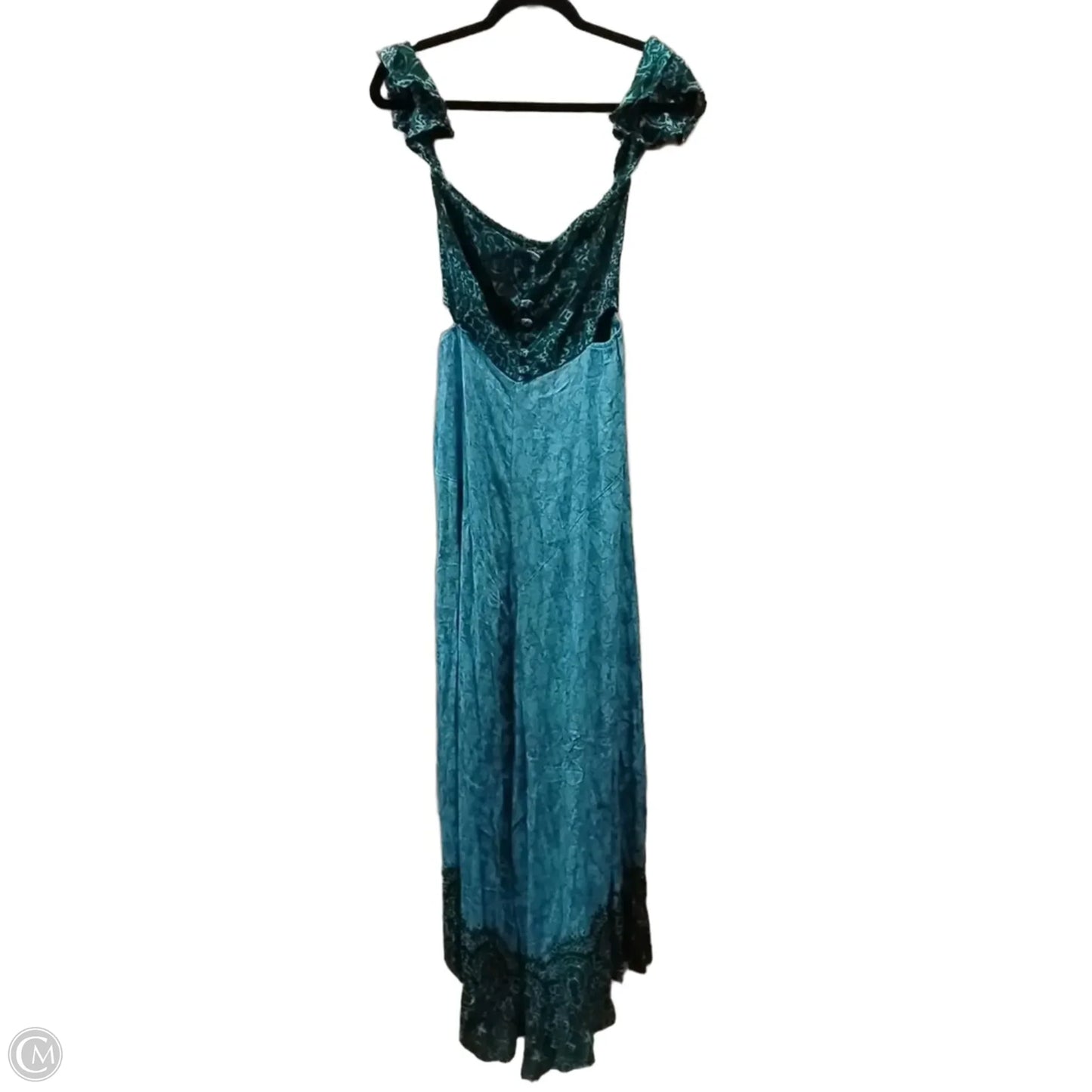 Jumpsuit By Free People In Blue & Green, Size: Sp