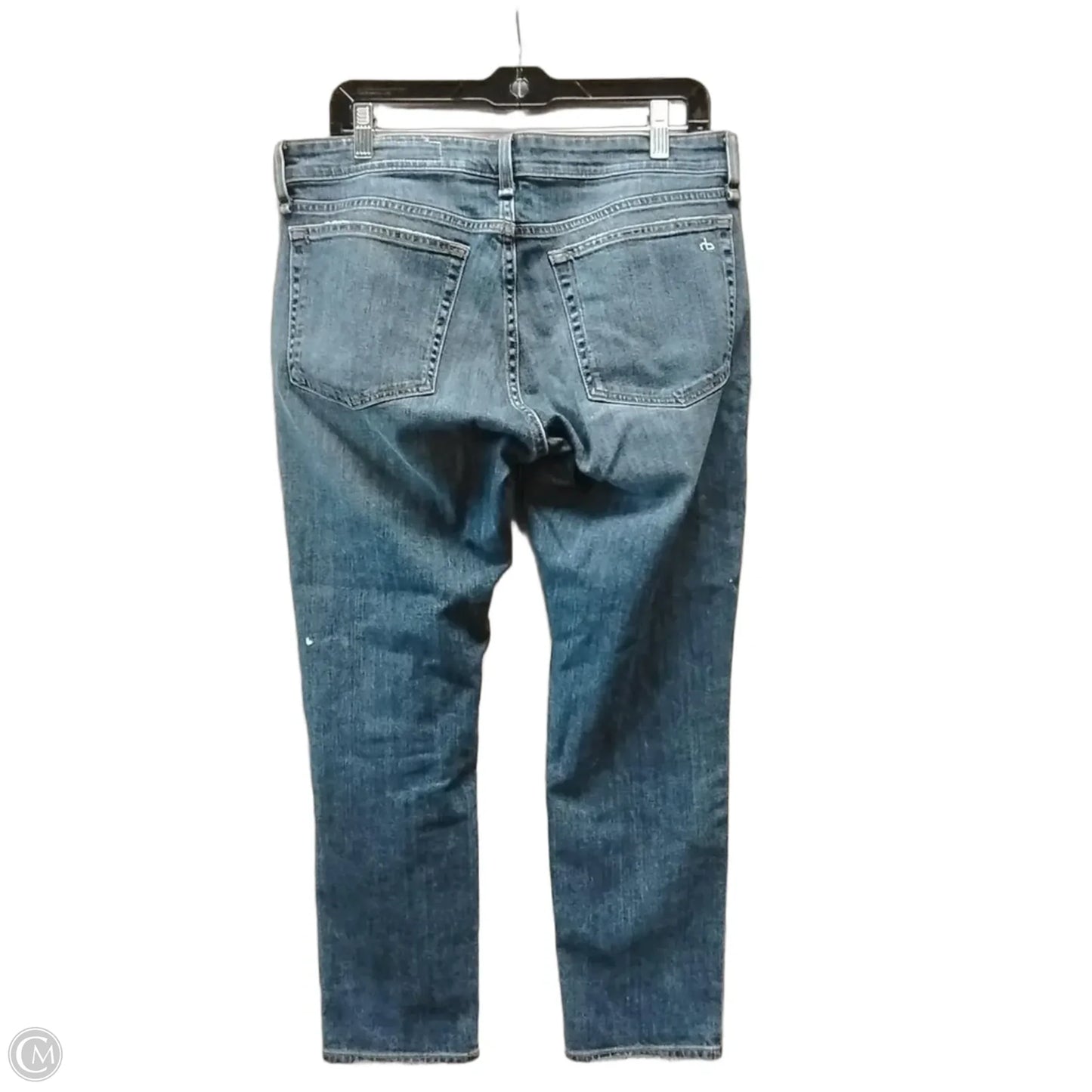 Jeans Straight By Rag And Bone In Blue, Size: 8