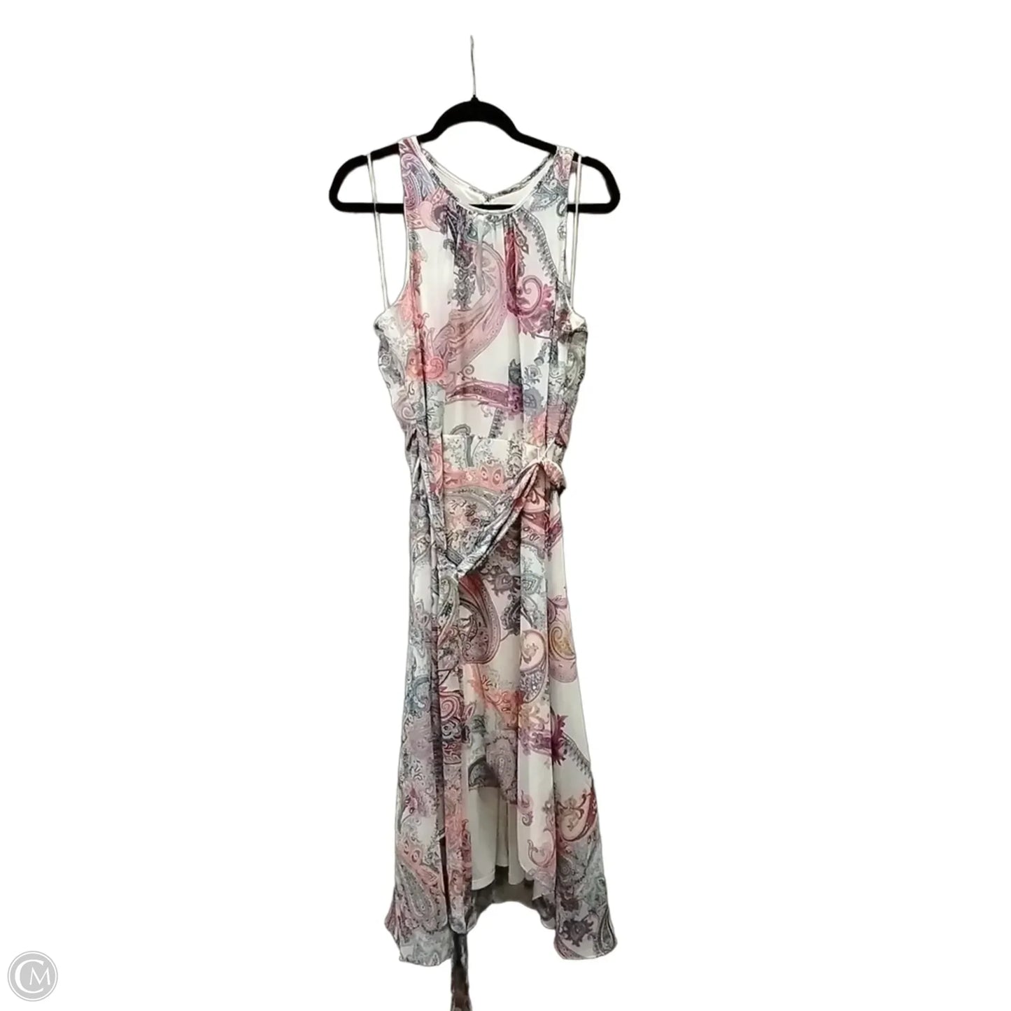 Dress Casual Maxi By R And K Originals In Paisley Print, Size: 12