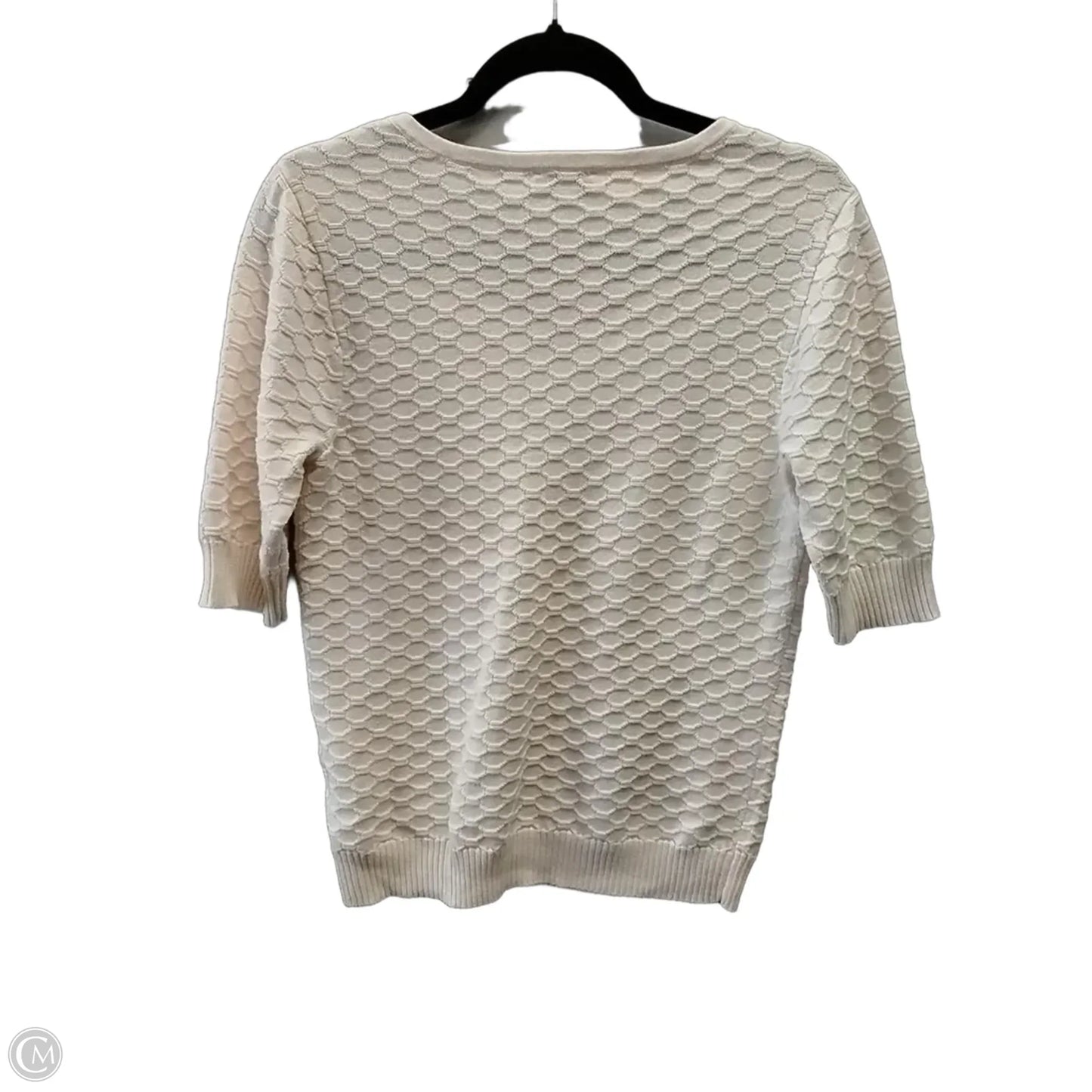 Sweater Short Sleeve By Ella Moss In Pink, Size: S