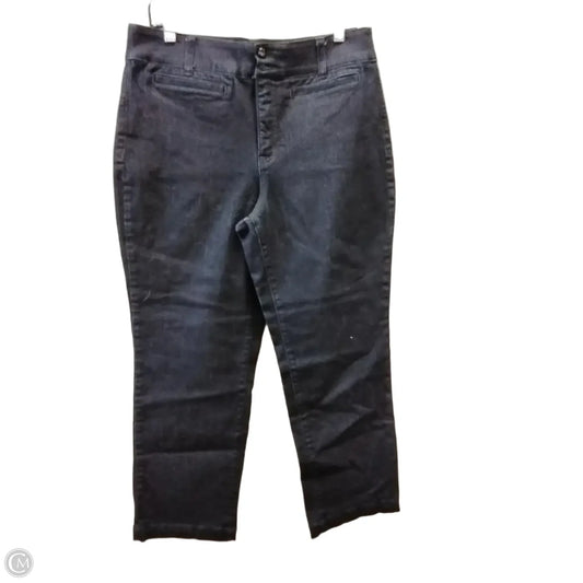 Jeans Wide Leg By Christopher And Banks In Blue, Size: 12