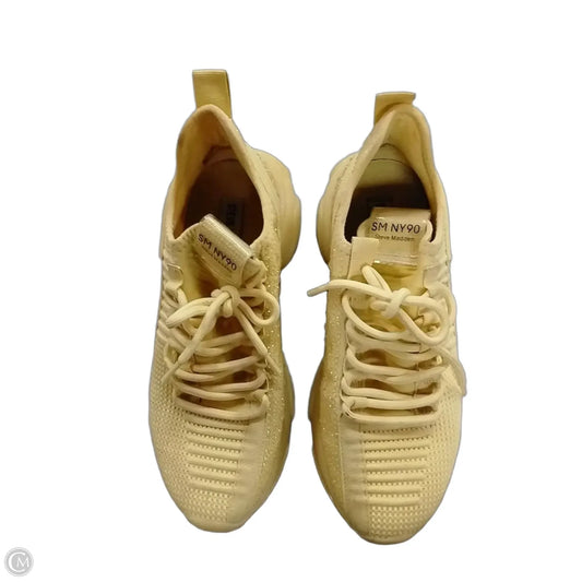 Shoes Sneakers By Steve Madden In Yellow, Size: 8