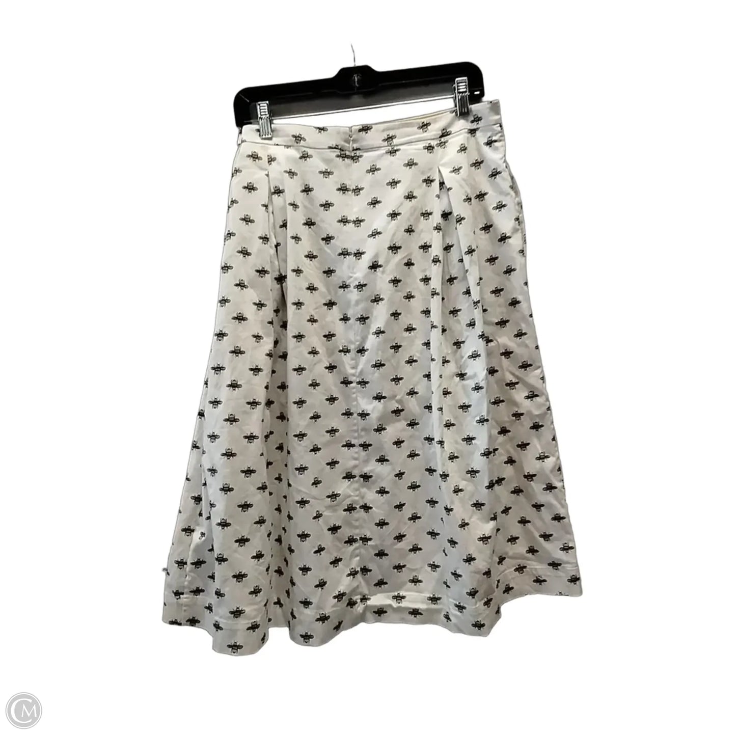 Skirt Maxi By Boden In White & Yellow, Size: 14