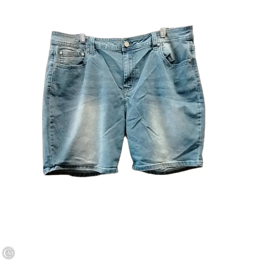 Shorts By Reba In Blue Denim, Size: Xl