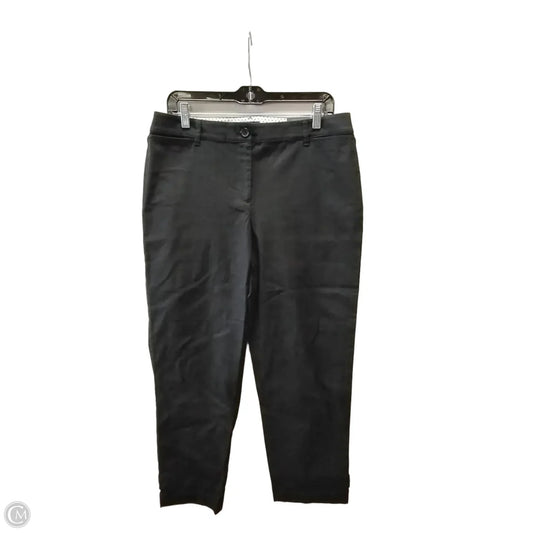 Pants Cropped By Talbots In Navy, Size: 8