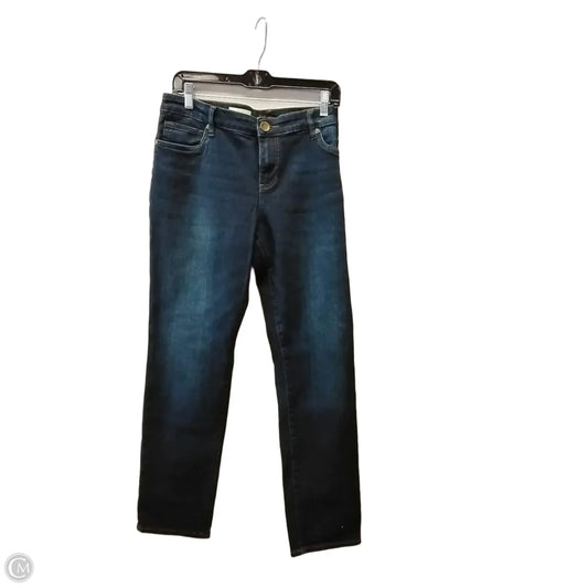 Jeans Boyfriend By Kut In Blue, Size: 12