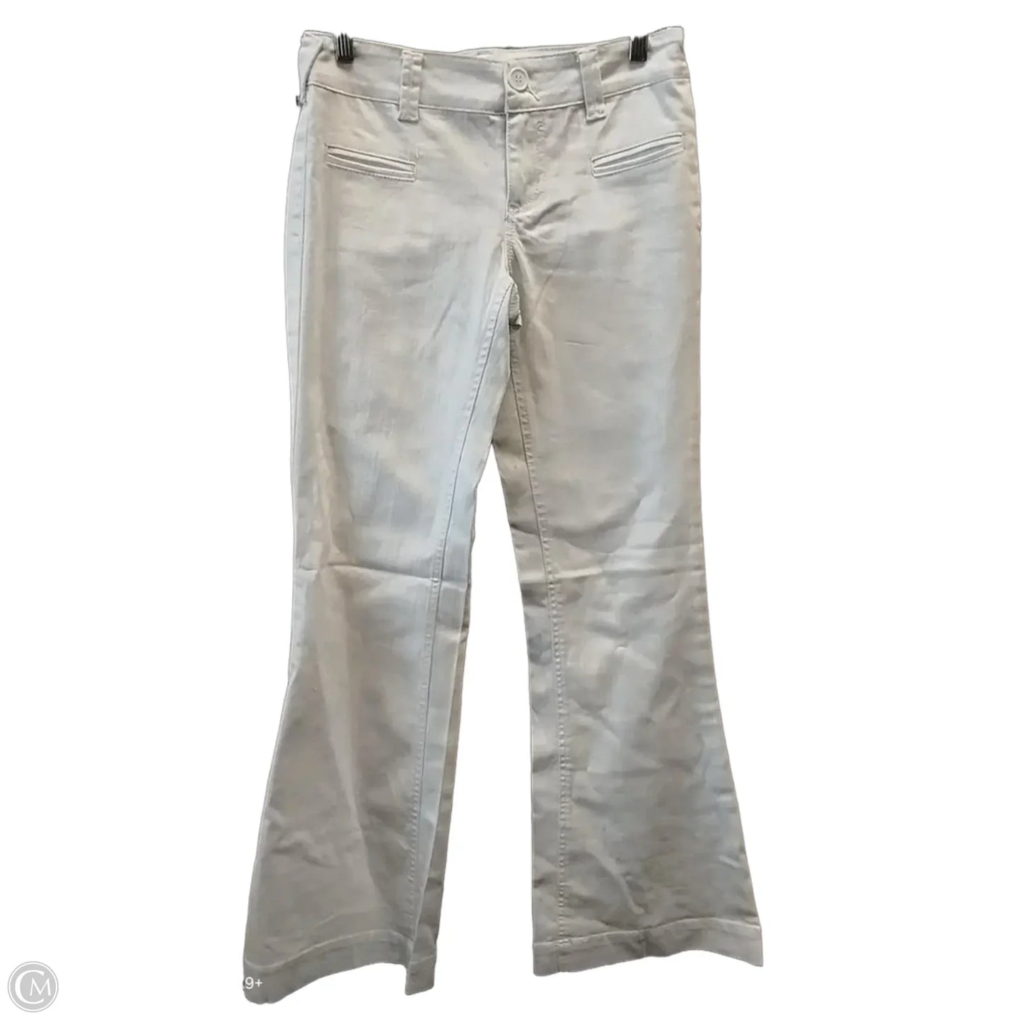 Jeans Wide Leg By Cache In White, Size: 2