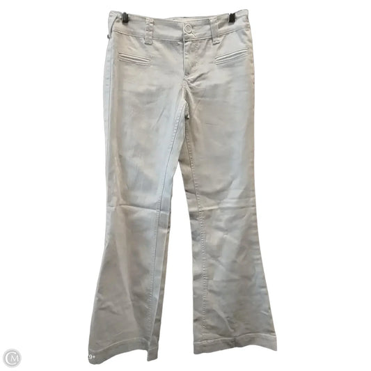 Jeans Wide Leg By Cache In White, Size: 2