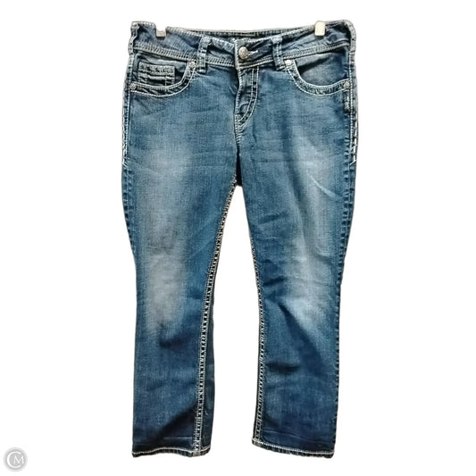 Jeans Flared By Silver In Blue, Size: 10