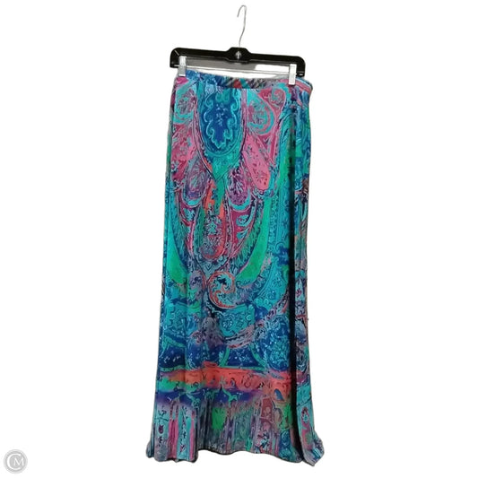 Skirt Maxi By Chicos In Multi-colored, Size: Xl