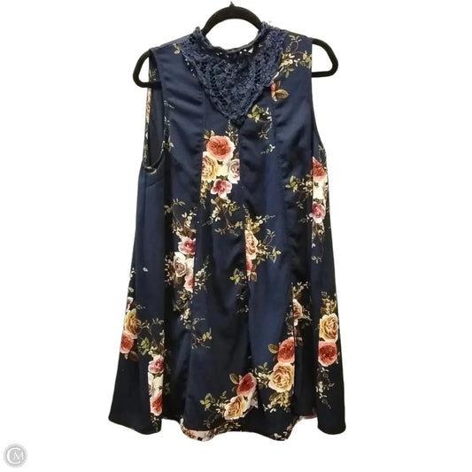 Dress Casual Midi By Umgee In Floral Print, Size: 14