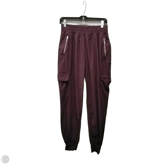 Athletic Pants By Cme In Purple, Size: Xs