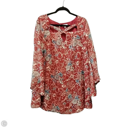 Dress Casual Short By Umgee In Floral Print, Size: 4
