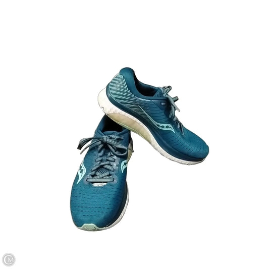 Shoes Athletic By Saucony In Blue, Size: 7.5