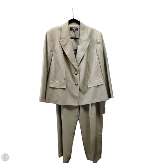 Pants Suit 2pc By Jones Wear In Blue, Size: 3x