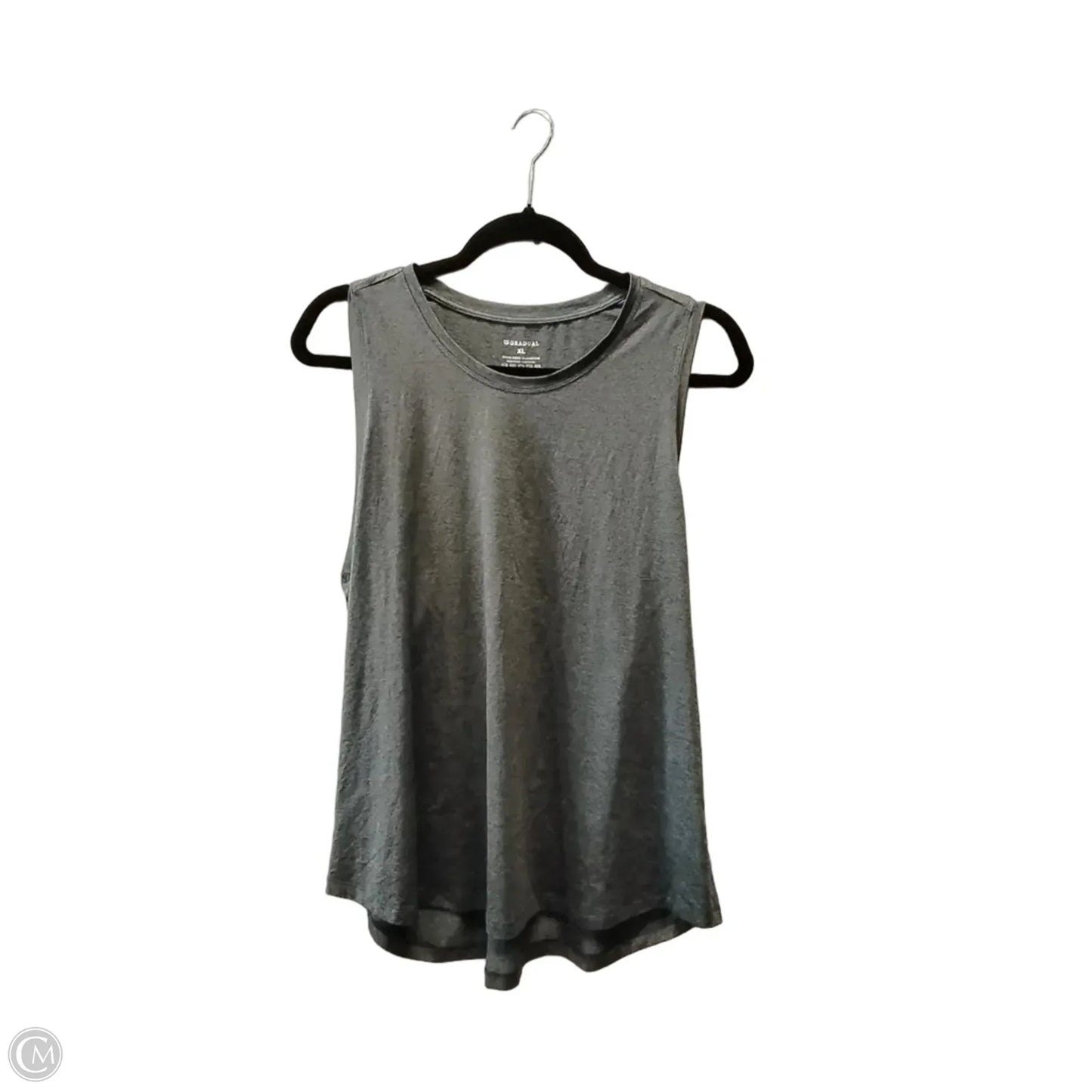 Athletic Tank Top By Cme In Grey, Size: Xl