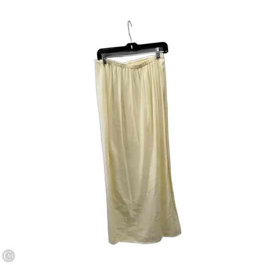 Skirt Maxi By Cme In Yellow, Size: M