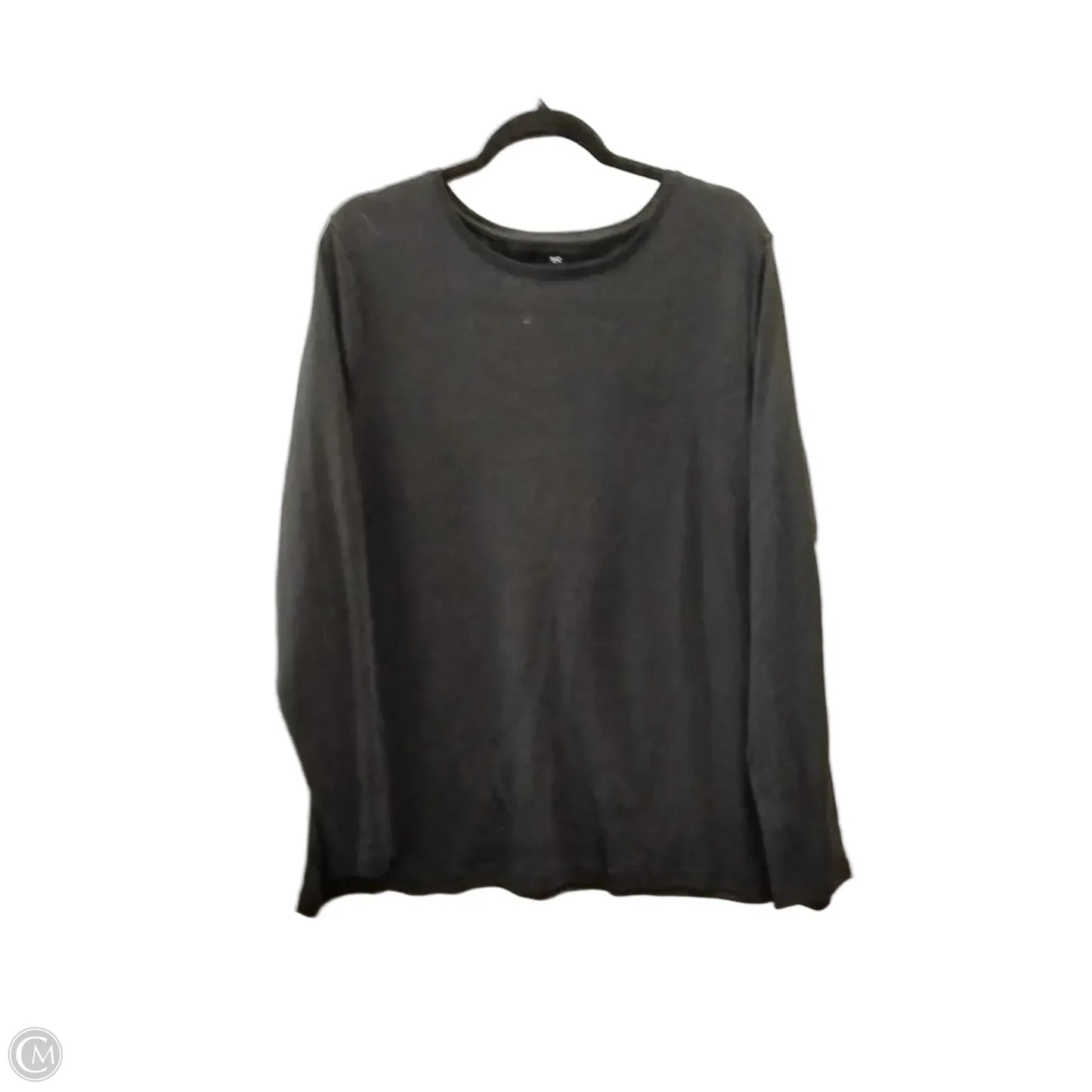 Top Long Sleeve By Talbots In Black, Size: 3x