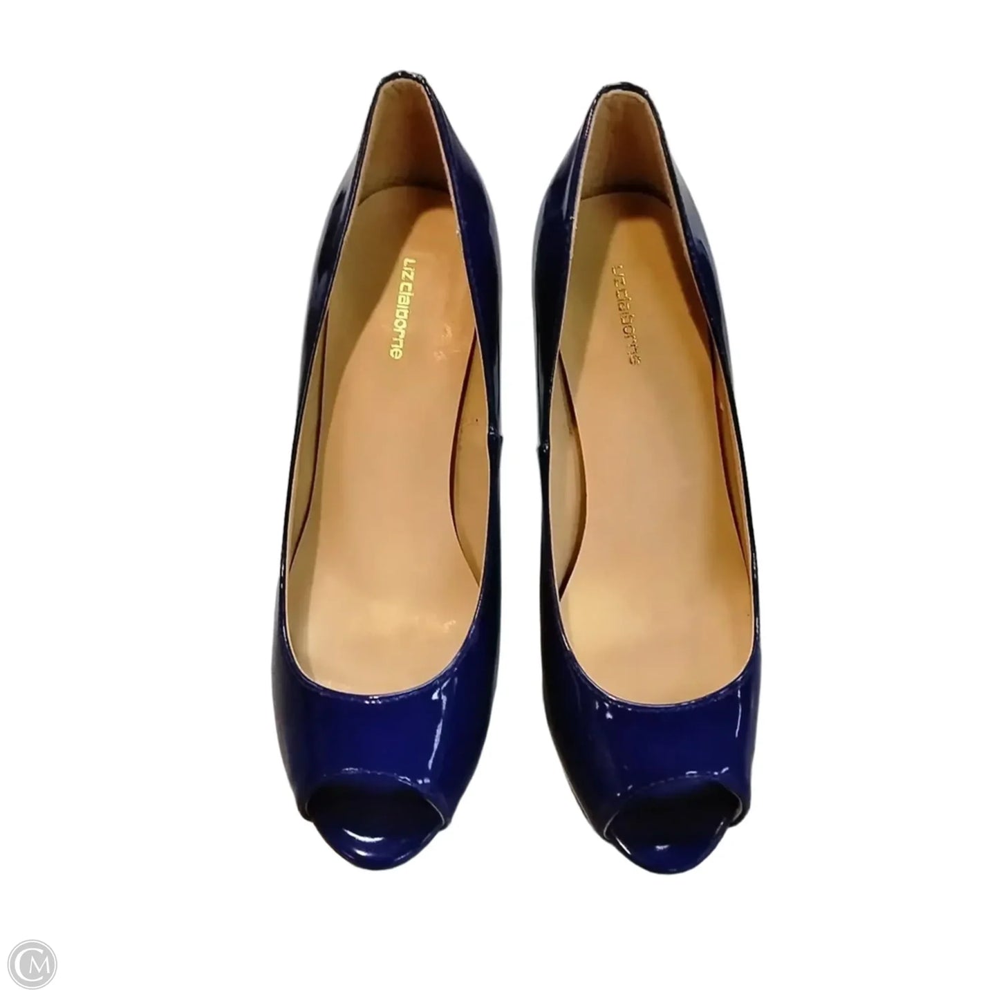 Shoes Heels Stiletto By Liz Claiborne In Blue, Size: 8