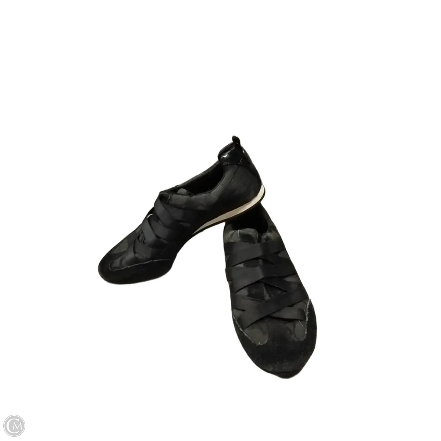Shoes Designer By Coach In Black, Size: 6.5
