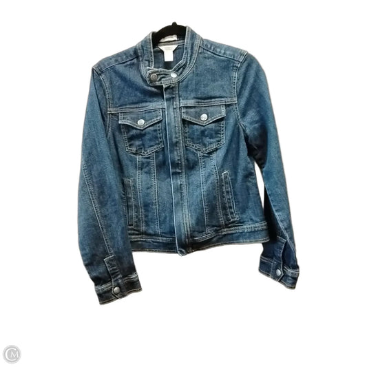 Jacket Denim By Christopher And Banks In Blue, Size: S