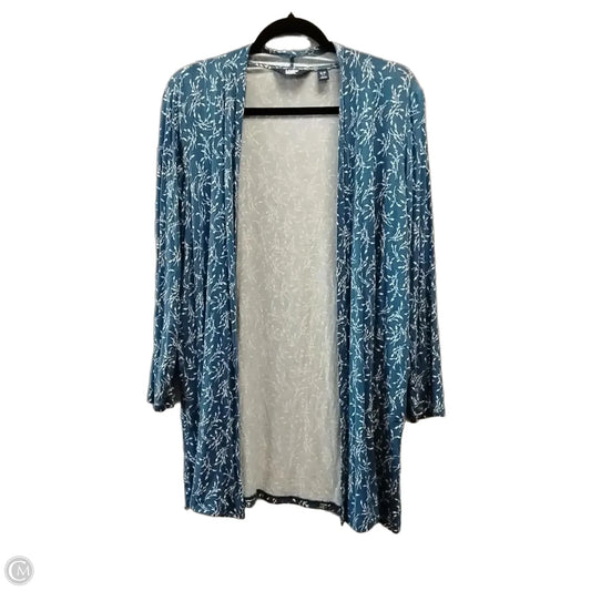 Jacket Other By Lands End In Blue & White, Size: S