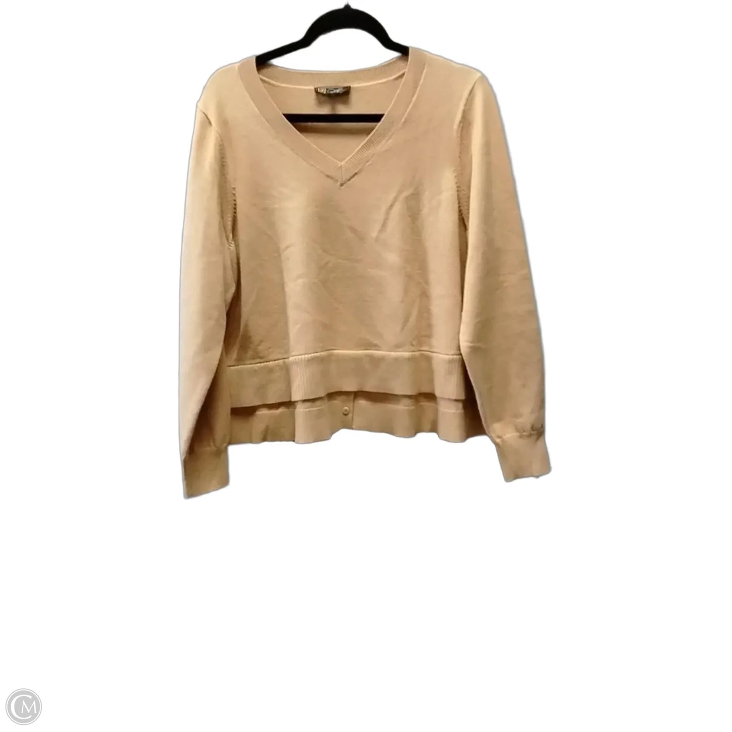 Sweater By Dg2 In Brown, Size: Xl