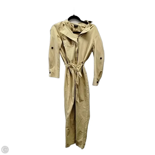 Jumpsuit By Who What Wear In Gold, Size: Xs