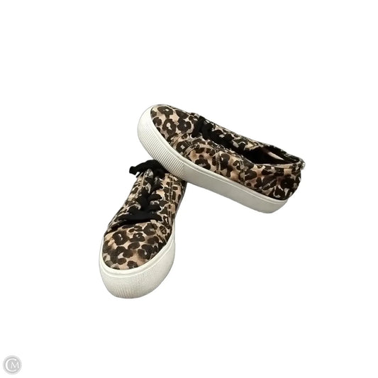 Shoes Sneakers By Steve Madden In Leopard Print, Size: 9