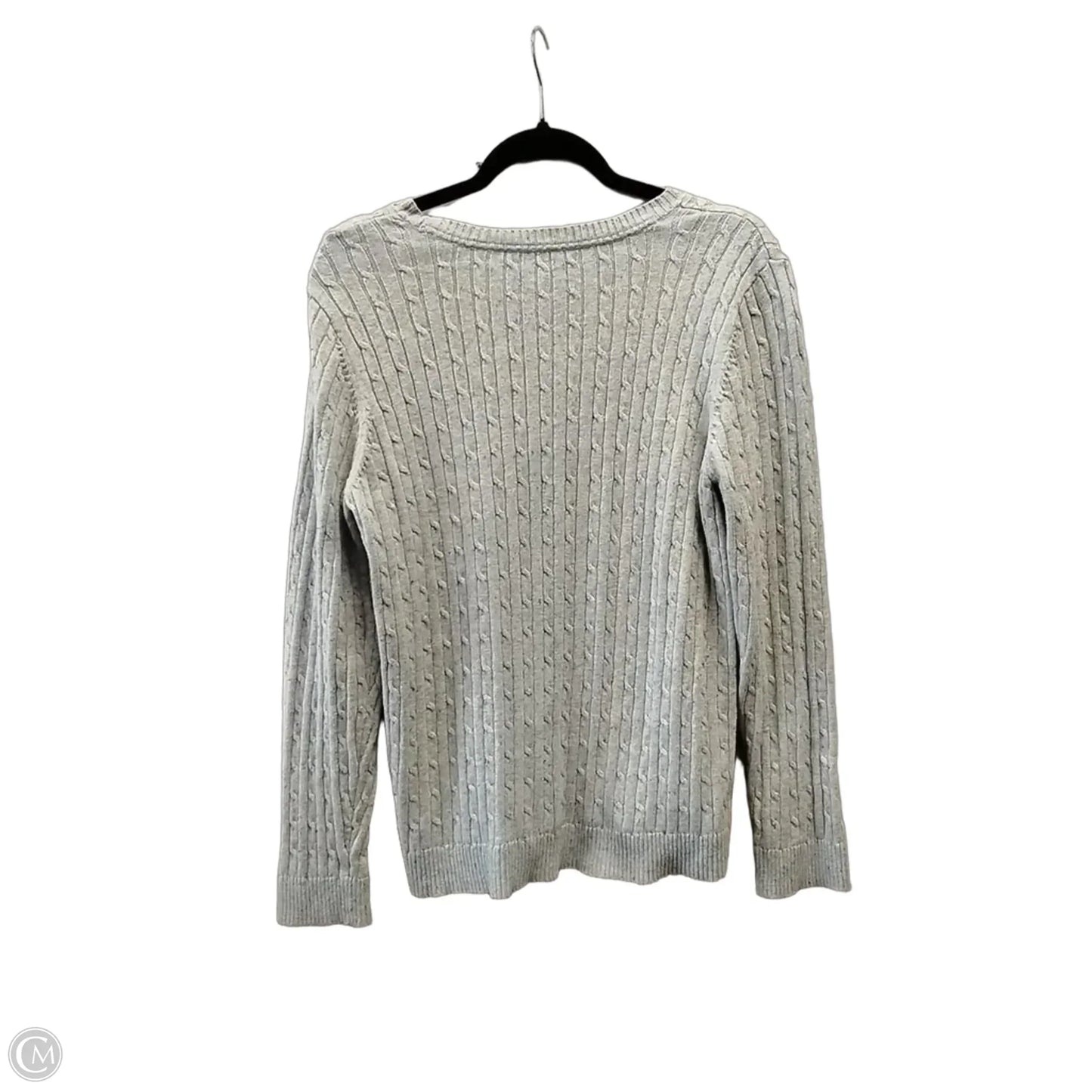Sweater By Croft And Barrow In Grey, Size: Xl