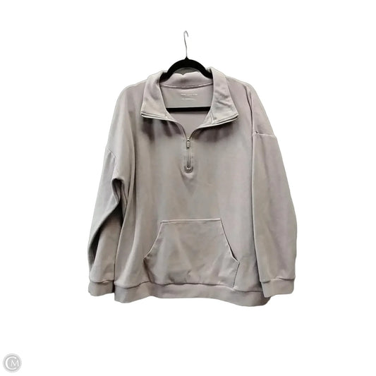 Sweatshirt Collar By Marc New York In Purple, Size: Xxl
