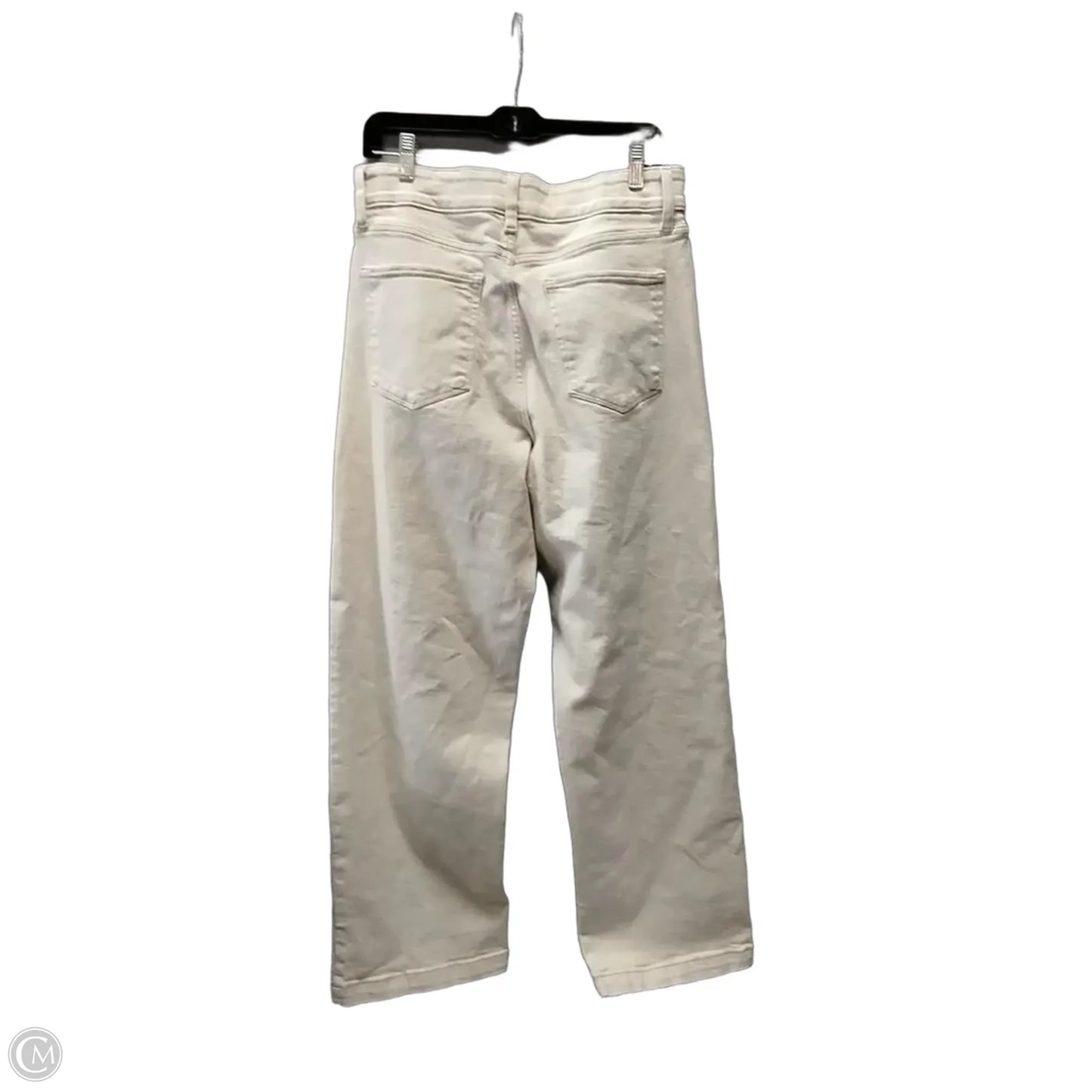 Jeans Wide Leg By St Johns Bay In Beige, Size: 10