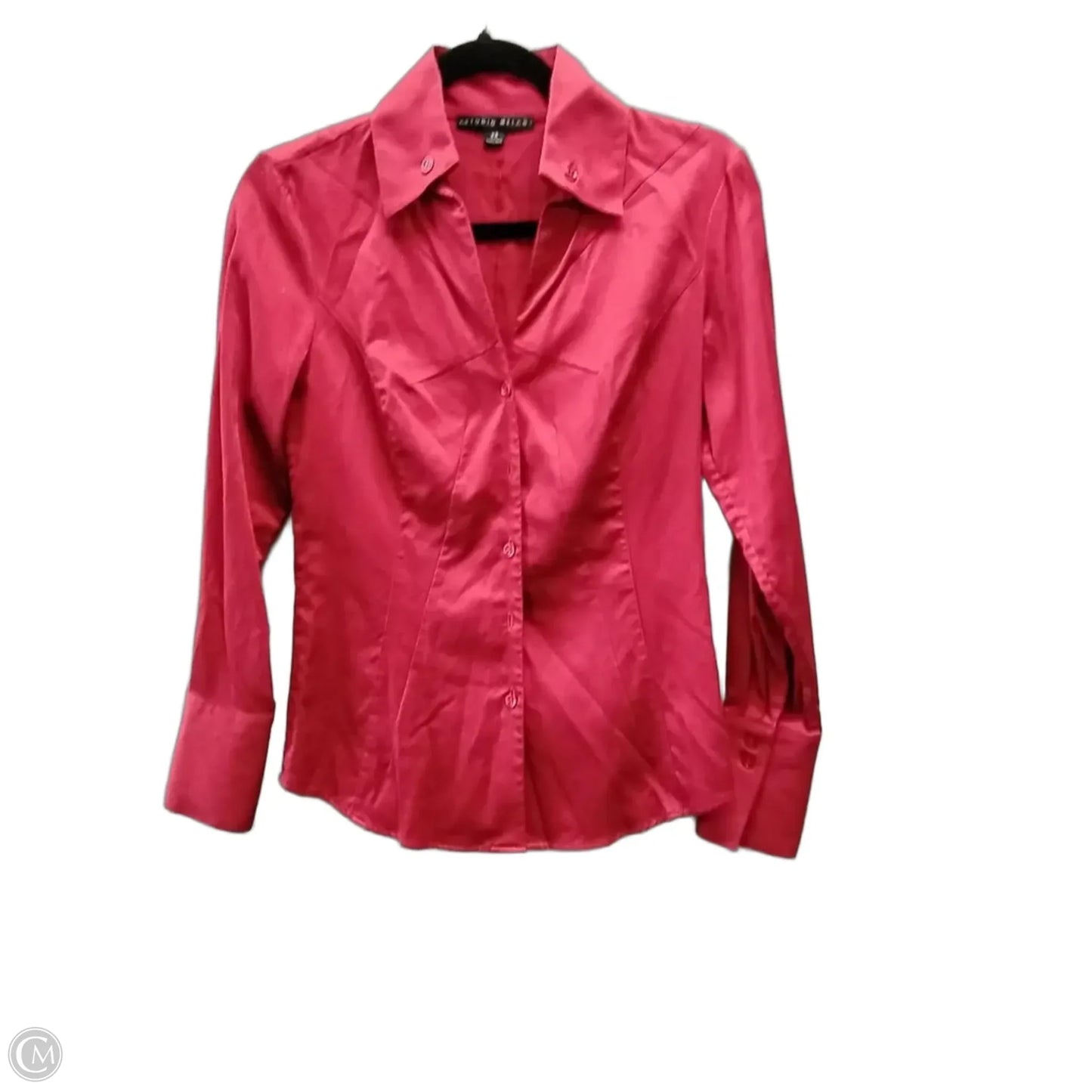 Blouse Long Sleeve By Antonio Melani In Red, Size: Xs