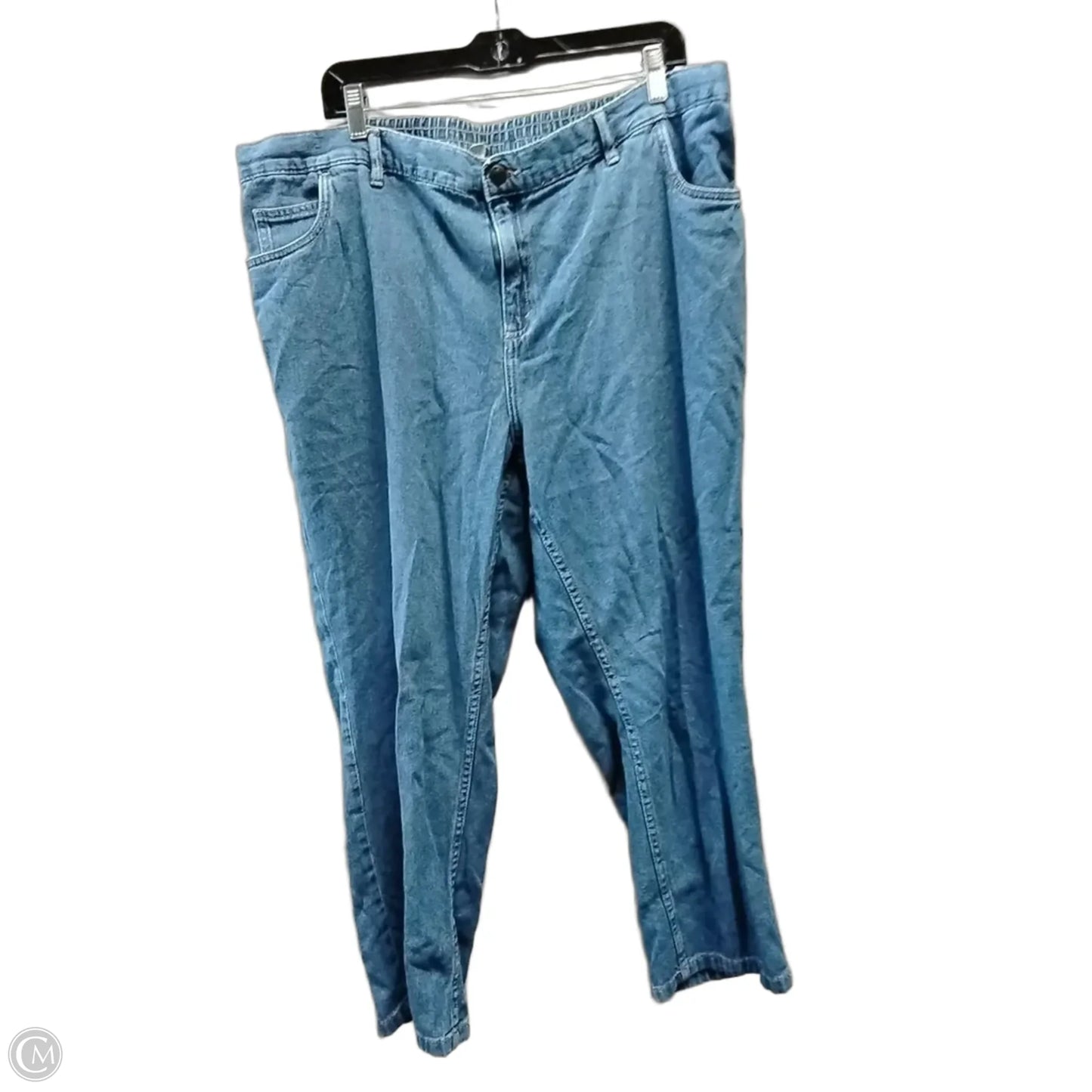 Jeans Cropped By Woman Within In Blue, Size: 22w