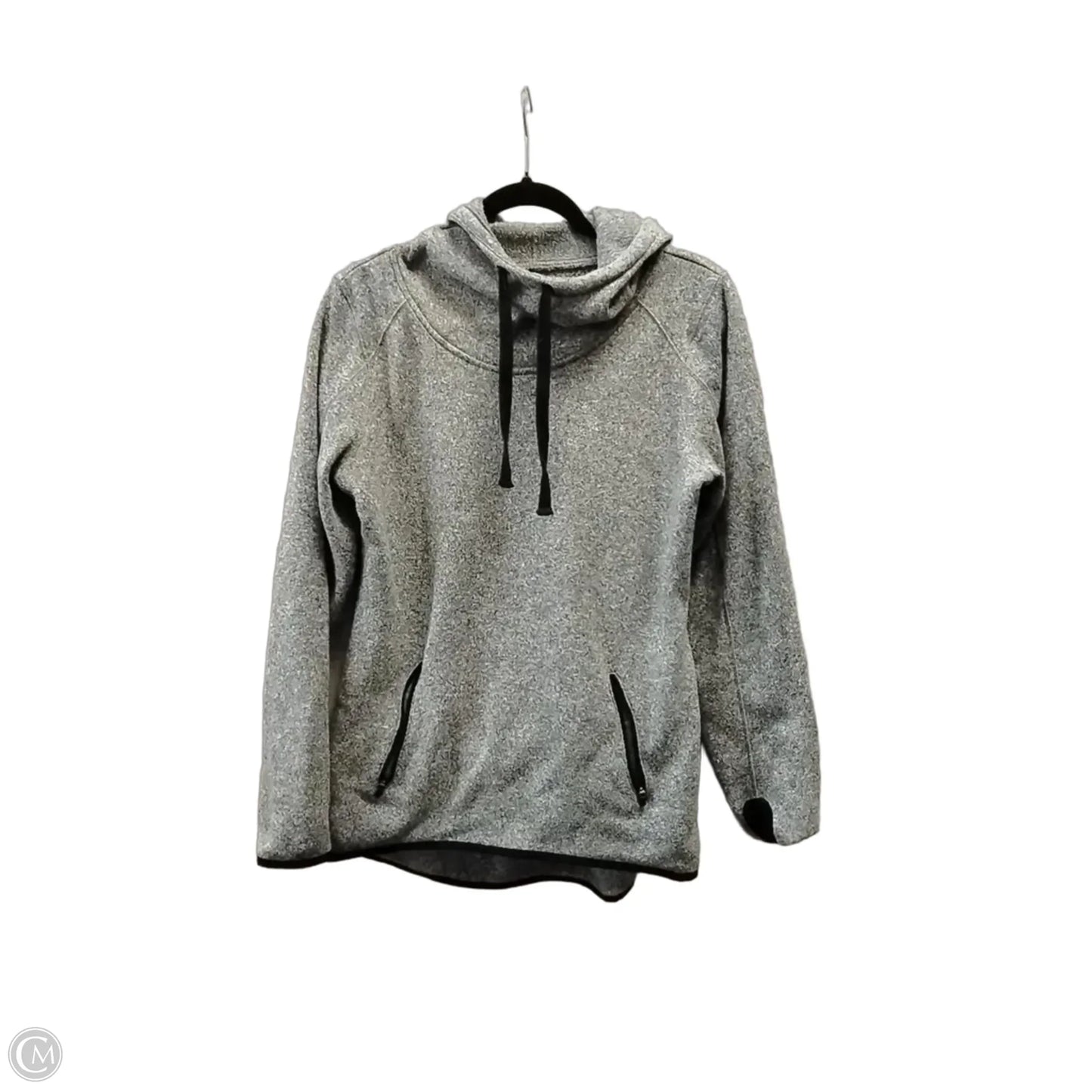 Sweatshirt Hoodie By Old Navy In Grey, Size: M
